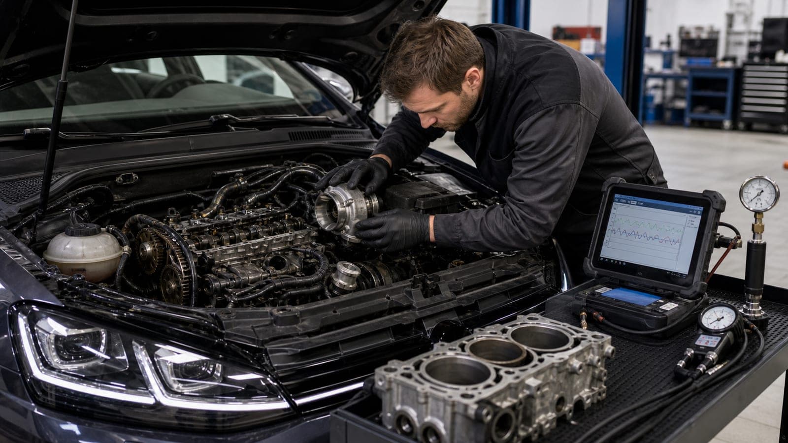 Golf 7 R Motorschaden – Schwachstellen, Symptome und Reparatur