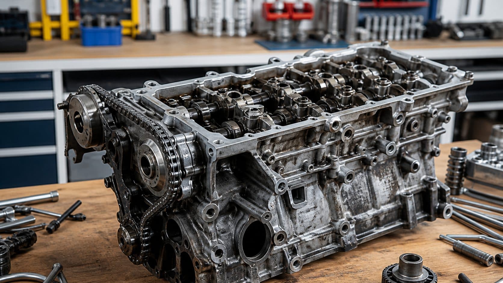 Austauschmotor-Einbau: Dauer und was sie verlängert