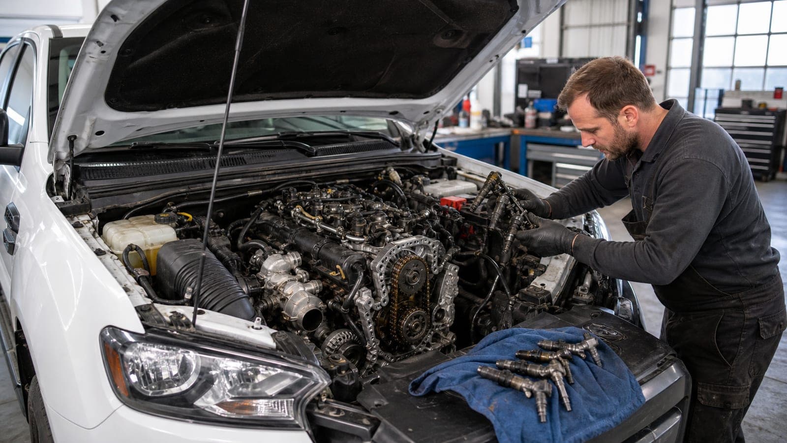 Ford Ranger 3.2 Motorschaden: Symptome, Ursachen, Reparatur