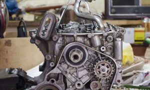 defekter Motor überholen Motor generalüberholung